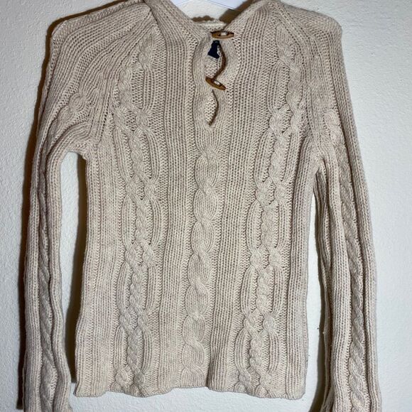 American Eagle‎ Outfitters Wool Hoodie Sweater - Picture 7 of 7